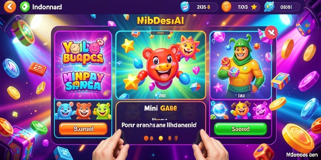 Tangkapan layar menampilkan dunia fantastis yang dapat dijelajahi.