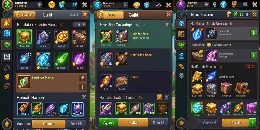 Screenshot menampilkan berbagai mesin slot yang tersedia.