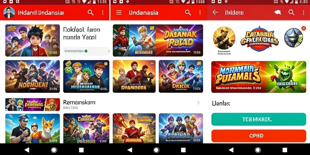 Tampilan antarmuka yang intuitif dan menarik.